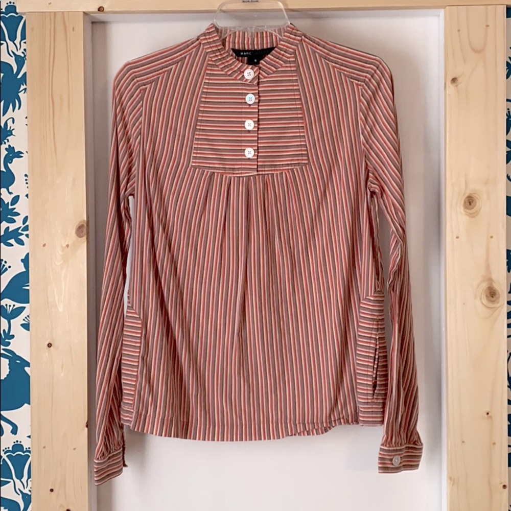 Marc Jacobs - Vert Striped Shirt